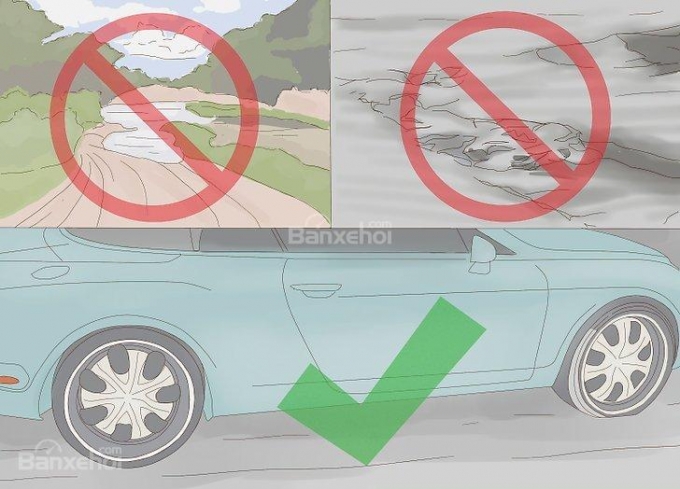 kinh nghiem lai xe khi oto bi thung lop (4)